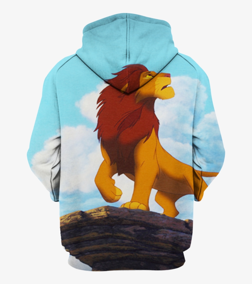 Anime Lion King Hoodie 3d - Simba Lion King, transparent png #5287122