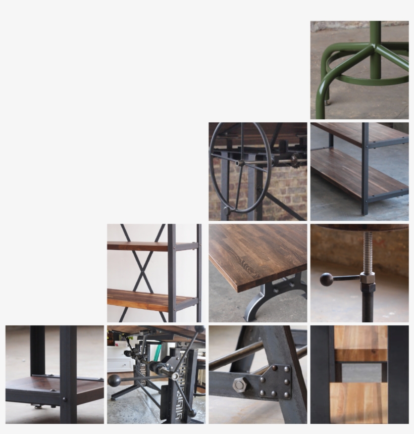 Campos Iron Works Modern Industrial Furniture - Ironworks Modern, transparent png #5287233