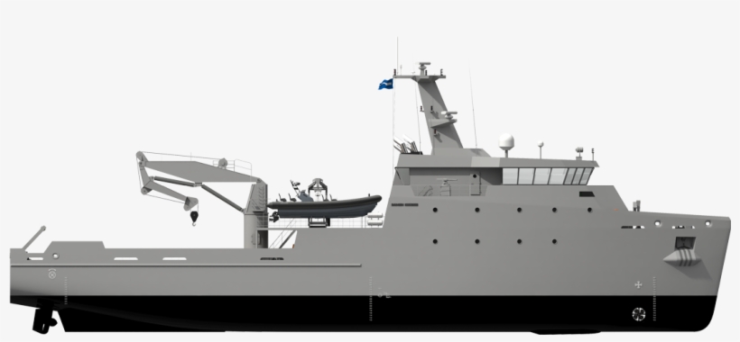Tested Design Solutions - Damen Multi Role Auxiliary Vessel 1600, transparent png #5287321