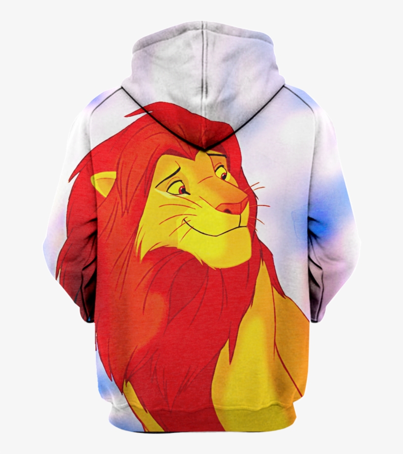 Anime Lion King Hoodie 3d - Lion King Photo License Plate, Aluminum, transparent png #5287384