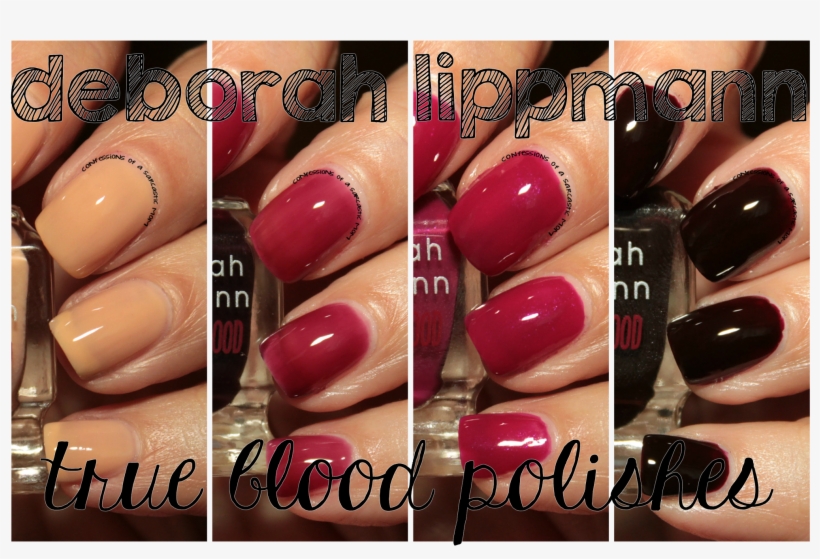 Deborah Lippmann's True Blood-inspired Polishes - Nail Polish, transparent png #5288610