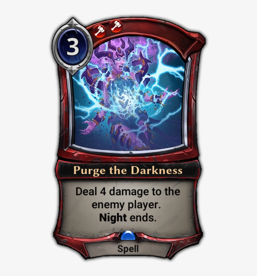 Purge The Darkness - Eternal Card Game Oni, transparent png #5288775