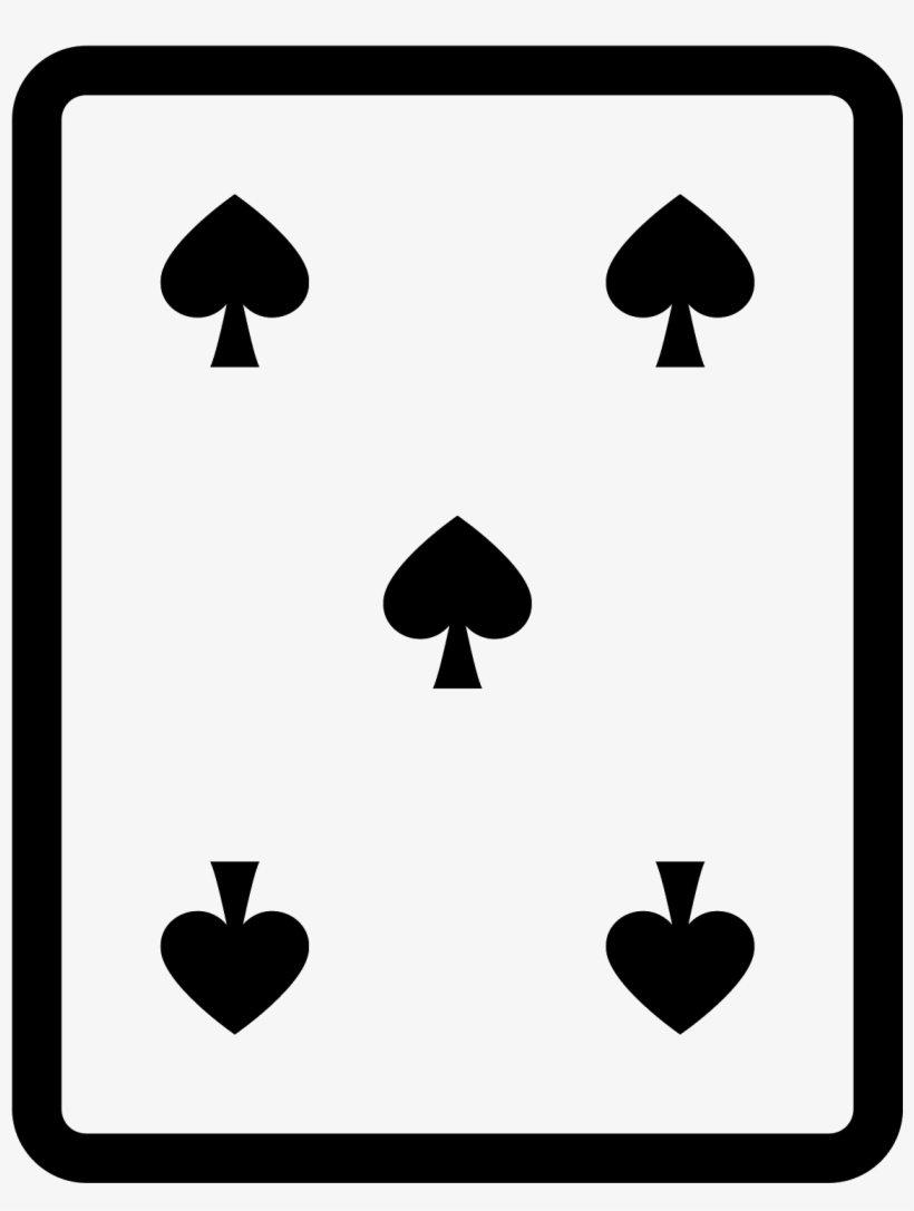 Queen Of Spades Icon, transparent png #5288975