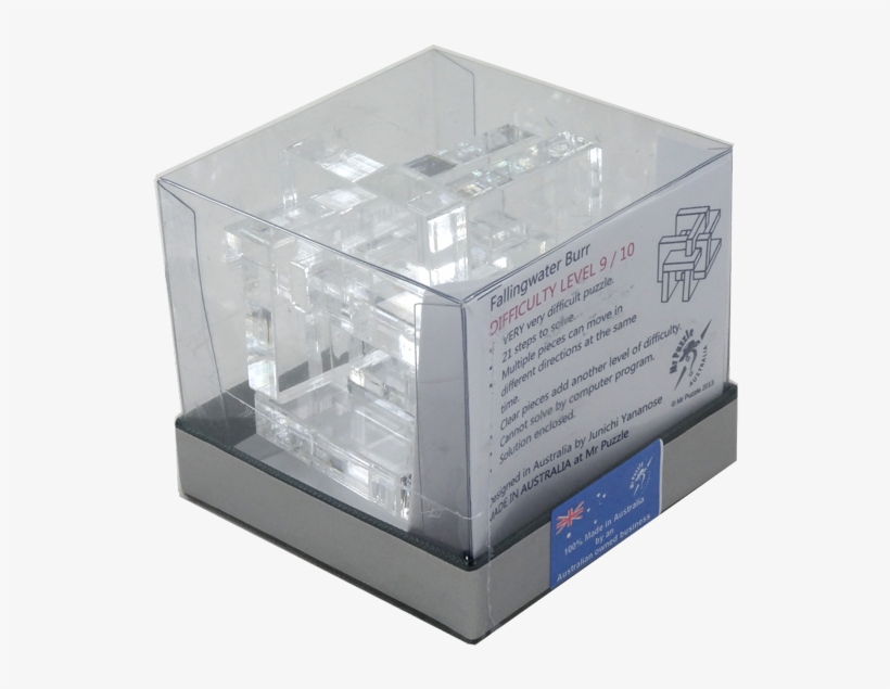 Fallingwater Burr Complex Interlocking Burr Packaged - Yananose, transparent png #5289155