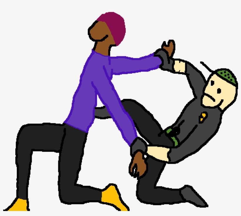Atacked By An Fbi Agent - Purple Man, transparent png #5289797