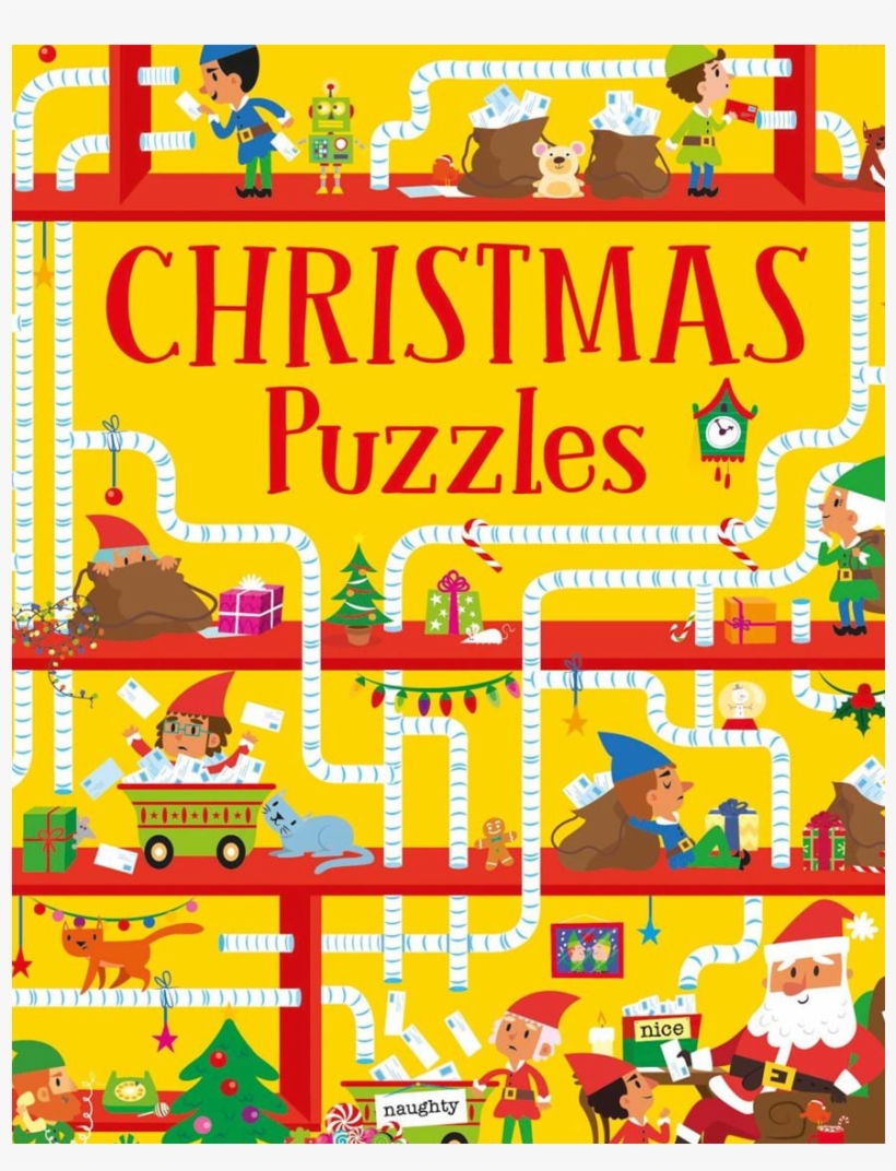 Usborne Christmas Puzzles, transparent png #5290100