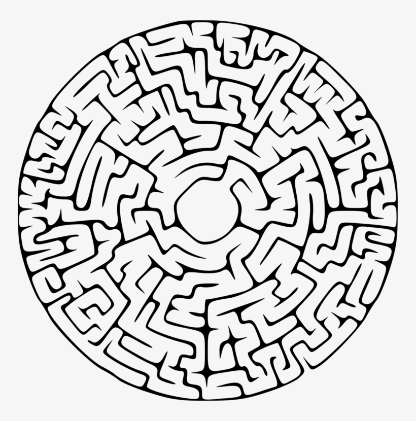 Jigsaw Puzzles Hedge Maze Labyrinth - Maze Puzzle, transparent png #5290191
