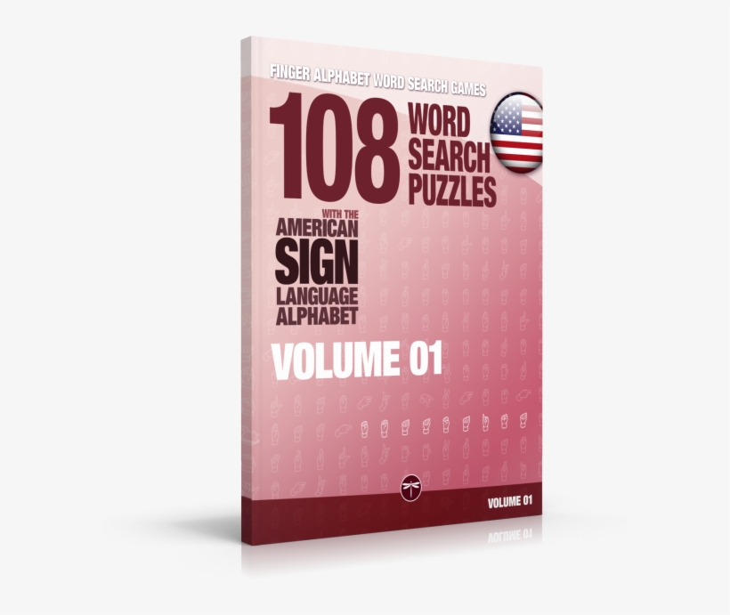 108 Asl Word Search Puzzles - 36 Word Search Puzzles With The American Sign Language, transparent png #5290380
