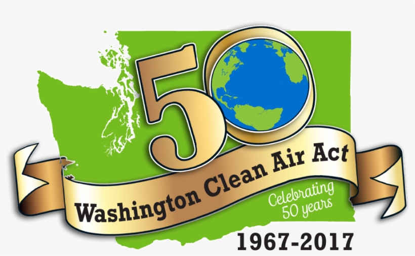 Clean Air Acts Nationwide Have Lowered Harmful Levels - Cafepress Heart In Washington State Everyday Pillow, transparent png #5290681