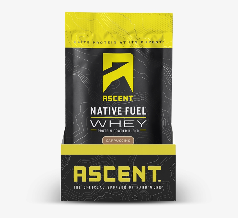 Ascent Protein // Food For Athletes - Ascent Native Fuel Whey Protein Powder Blend - 2 Lbs, transparent png #5291355