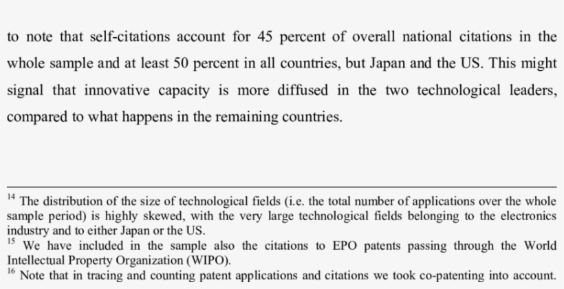 3 Shows The Percentage Distribution Of National Citations - Percentage, transparent png #5291410