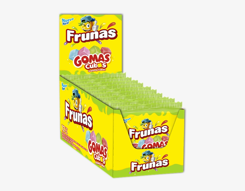 Fruna-cubo - Frunas Fruit Chews Peach 48 Pack, transparent png #5292527