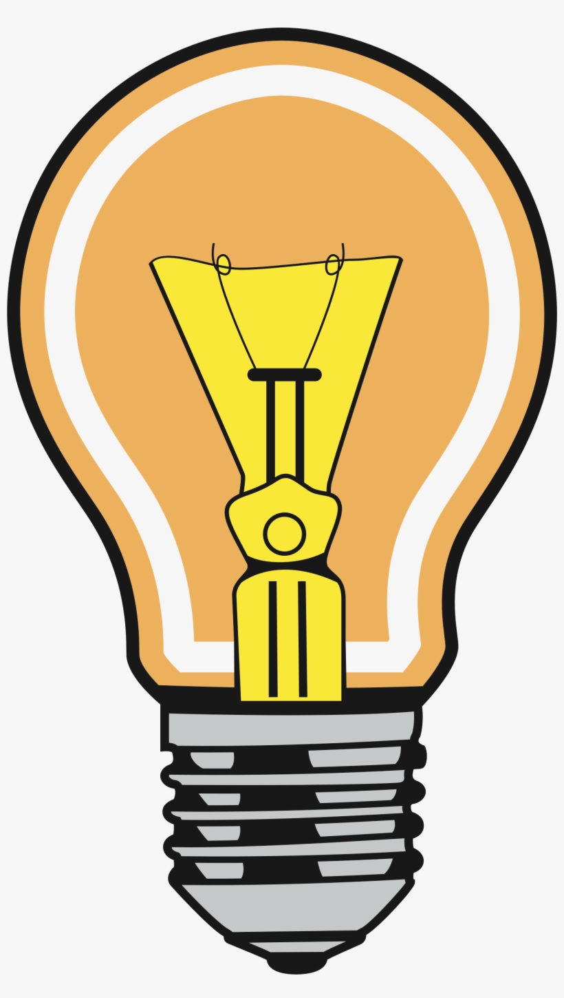 Incandescent Light Bulb Clip Art Others Transprent - Clip Art Of Bulb, transparent png #5293013