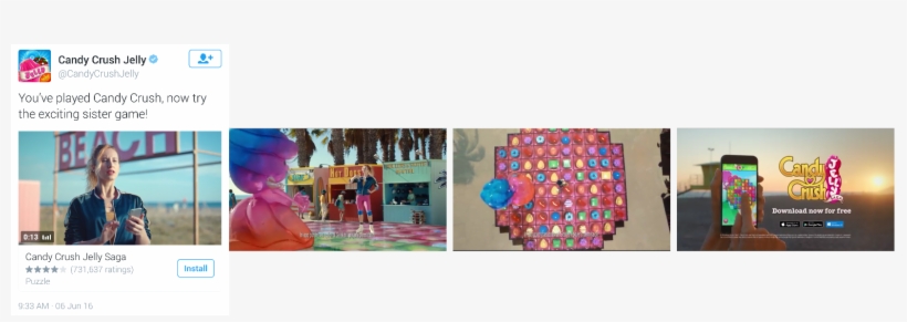 Candy Crush Jelly Twitter Video Ad - Bead, transparent png #5293215