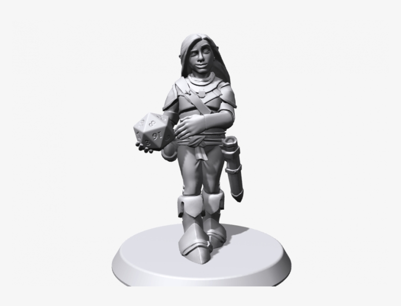 Image Of 3d Printed Rpg / D&d Miniatures - Figurine, transparent png #5293549