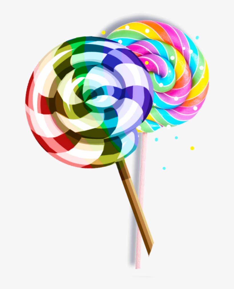 Mq Lollipop Rainbow Rainbows Candy Sweet - Stick Candy, transparent png #5293800