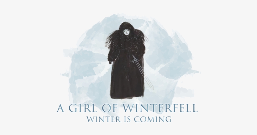 A Girl Of Winterfell - Review, transparent png #5294940