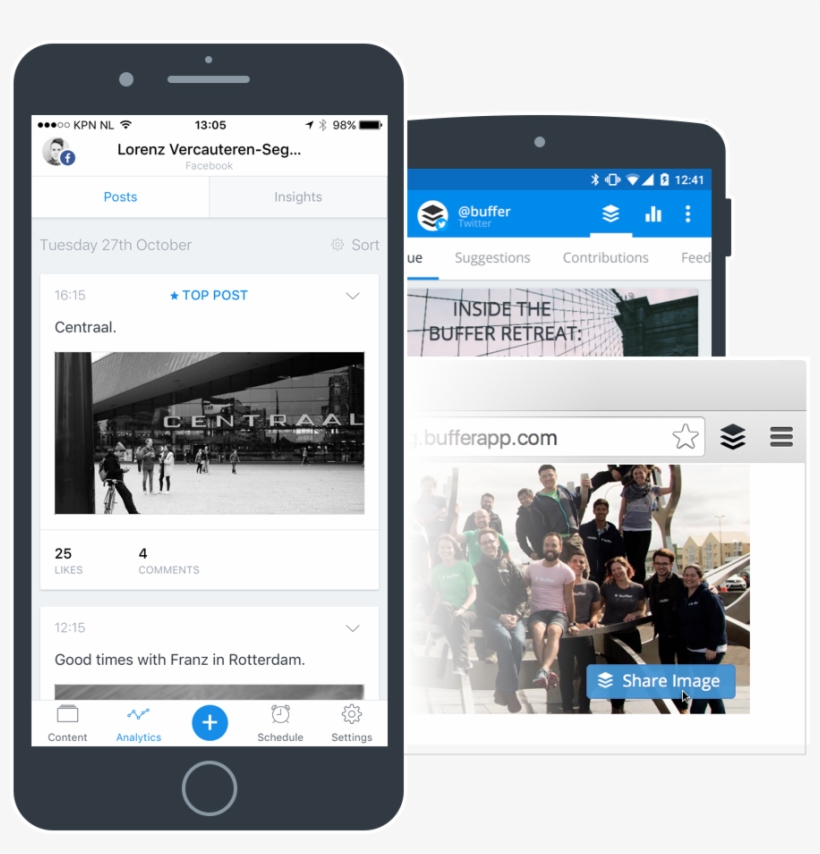 Social Media Tools Buffer - Buffer Apps, transparent png #5295680