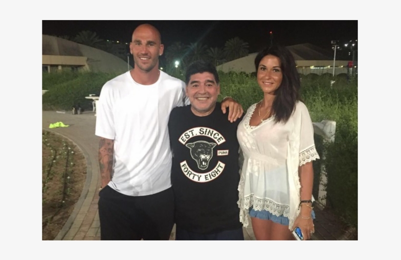 L'ex Difensore Del Napoli Ha Incontrato Il Pibe De - Fabio Cannavaro, transparent png #5297364