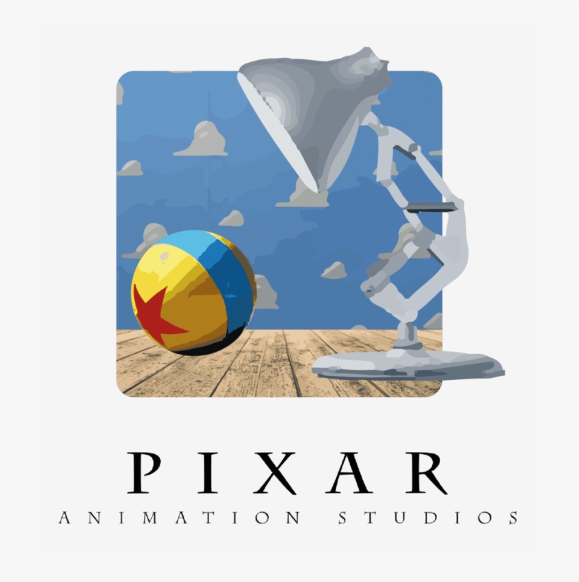 Pixar Animation Studios - Pixar Black And White, transparent png #5298797