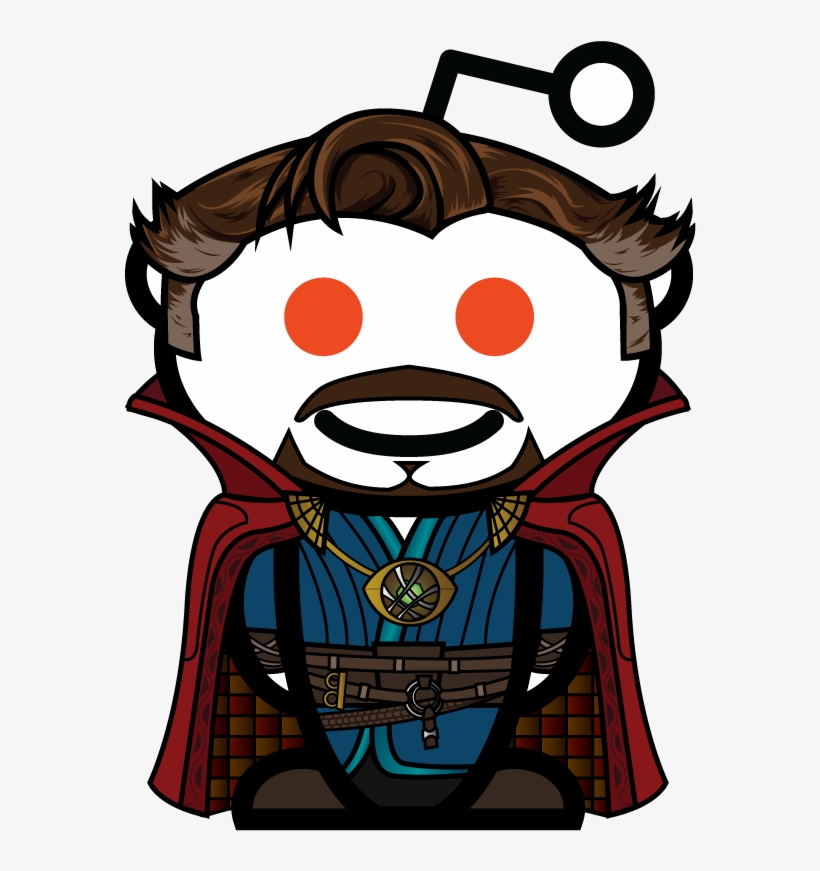 I Made A Doctor Strange Snoo For You Guys - Hair Snoo Reddit, transparent png #5299568