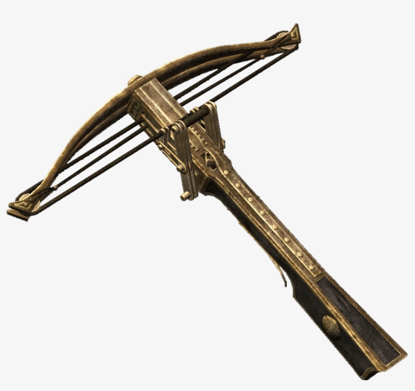 Download - Skyrim Dwarven Crossbow, transparent png #530056