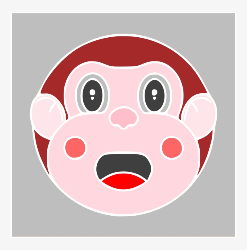 Pig Cartoon Monkey Anger Screaming - Clip Art, transparent png #530154