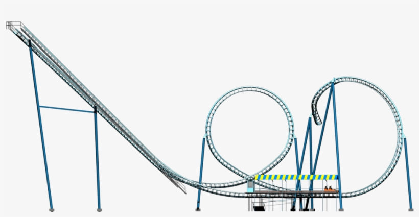 Roller Coaster Png Image - Rollercoaster Hump, transparent png #530172
