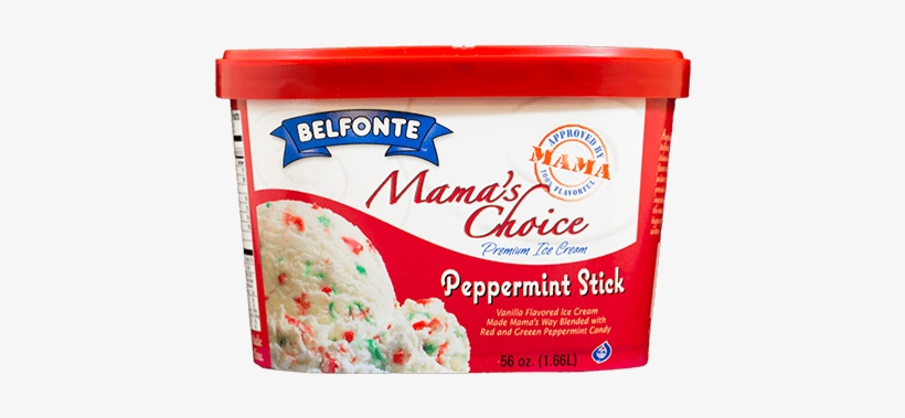 Belfonte Mama's Choice Ice Cream, Premium, Reverse, transparent png #530574