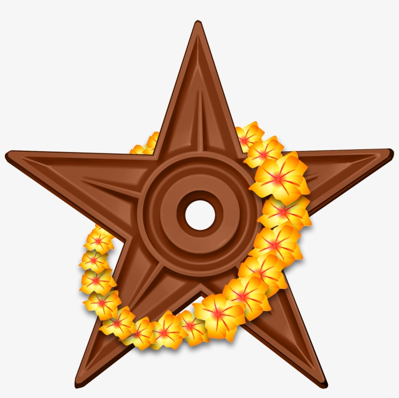 Wiki Lei Barnstar Hires - Graphic Design: Questions And Answers [book], transparent png #530592