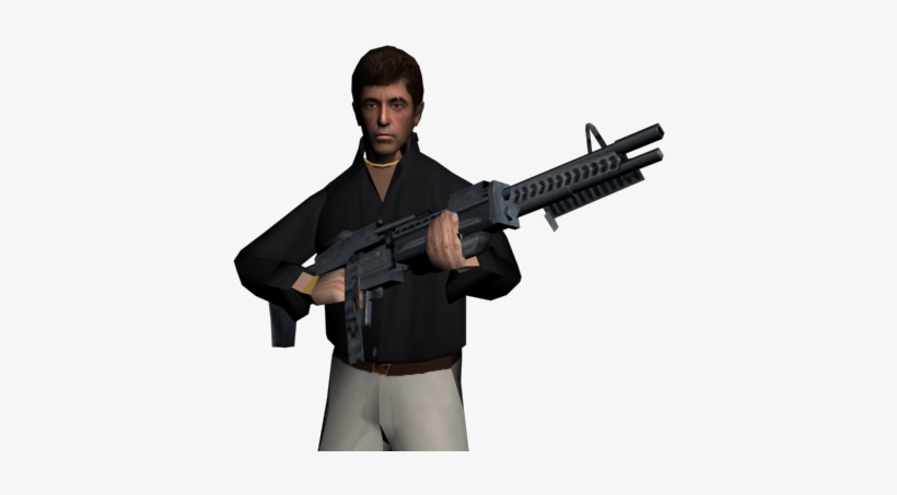 2ijj6ah - Gta San Andreas Tony Montana, transparent png #530596