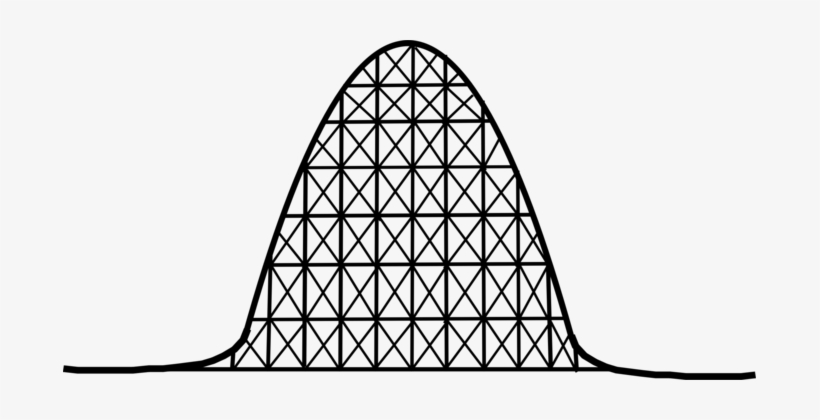 Roller Coaster Amusement Park Airplane Emoticon - Roller Coaster Drop Clipart, transparent png #530879