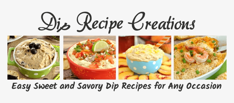 Dip Recipe Creations Small Logo - Design On Style Don't Pursue Happiness...create It!', transparent png #531001