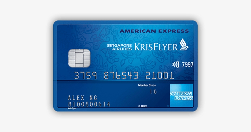 The American Express Singapore Airlines Krisflyer Credit - Singapore Airlines, transparent png #531025