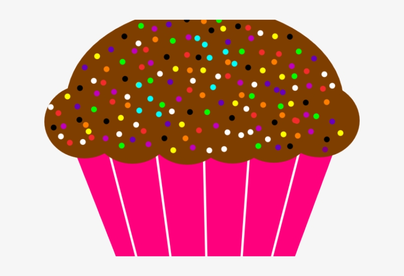Free Cupcake Clipart Cupcake With Sprinkles Clipart Free