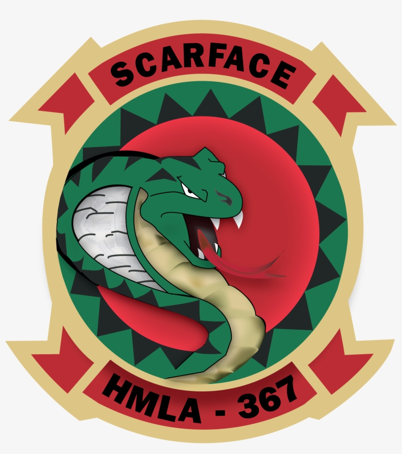 Hmla 367 Insignia - Scarface Hmla 367, transparent png #531082