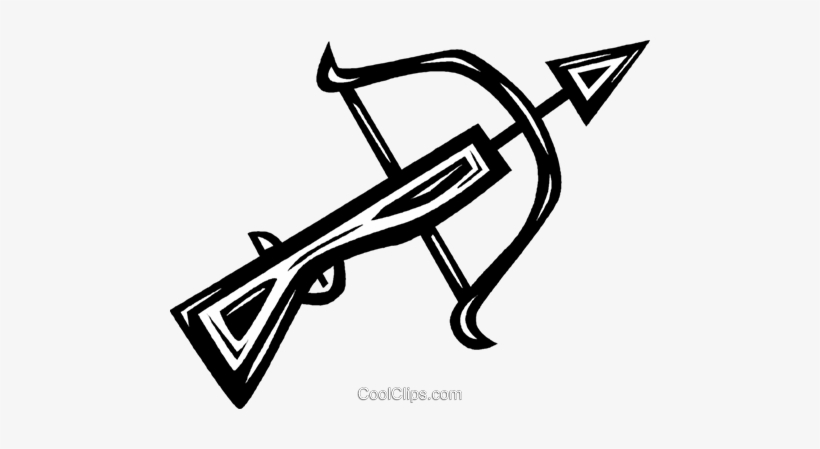 Crossbow Royalty Free Vector Clip Art Illustration - Karankawa Weapons, transparent png #531236