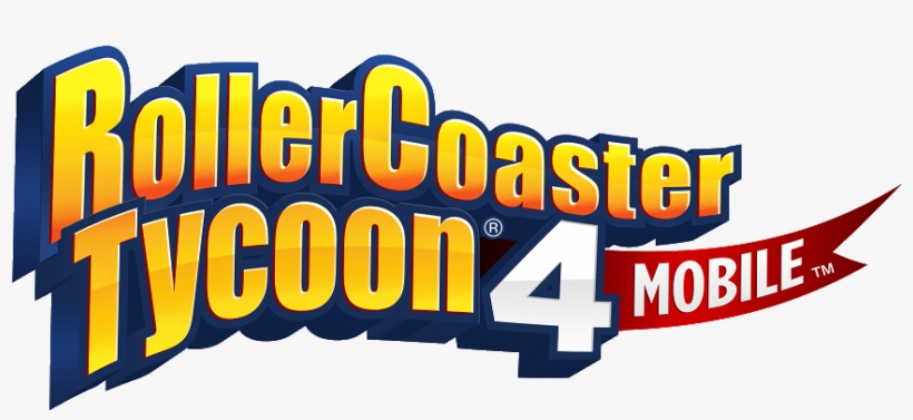 Rollercoaster Tycoon 4 Mobile Logo - Roller Coaster Tycoon Logo, transparent png #531346