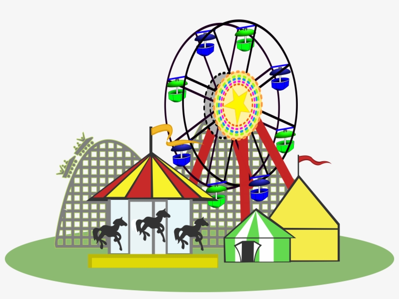 Clip Arts Related To - Amusement Park Clipart, transparent png #531507