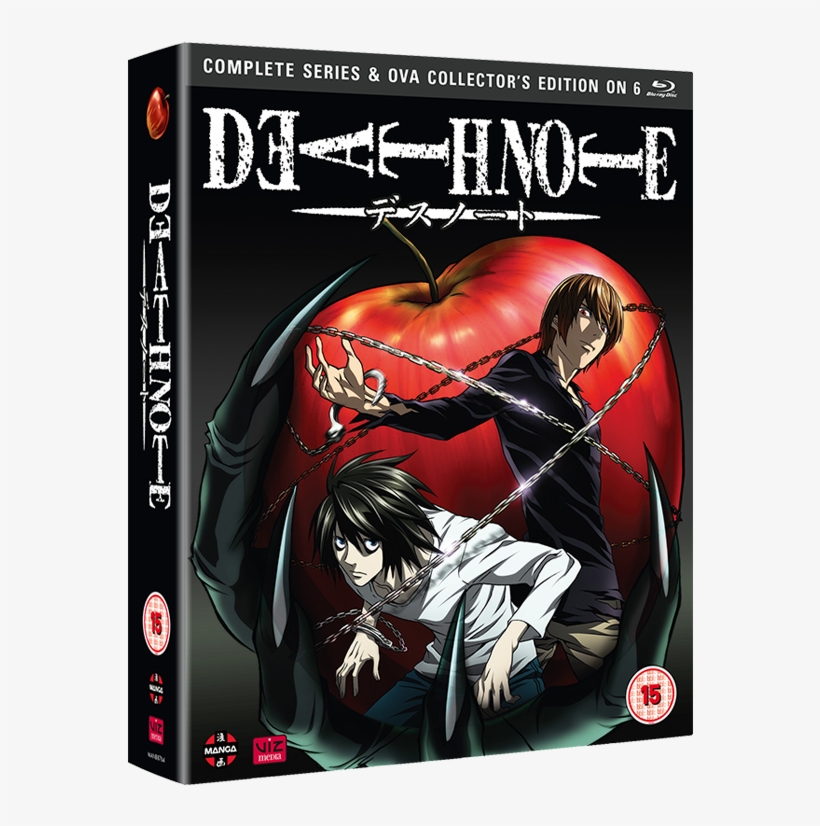 Complete Series And Ova Collection - Death Note Complete Series And Ova Collection, transparent png #531615