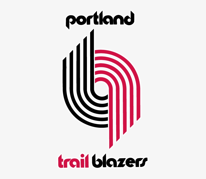 Blazers Original - Portland Trail Blazers Old Logo Png, transparent png #531703