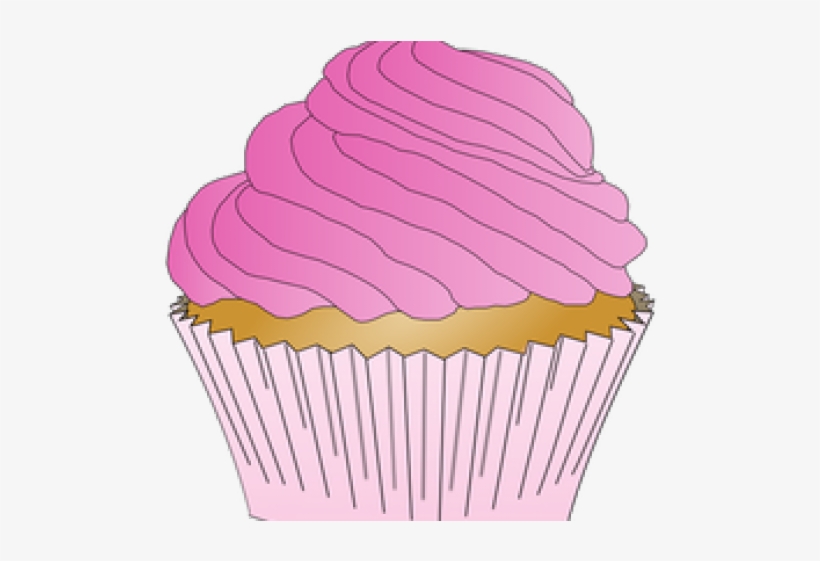 Vanilla Cupcake Clipart Banner - Kuchen Clipart, transparent png #531722