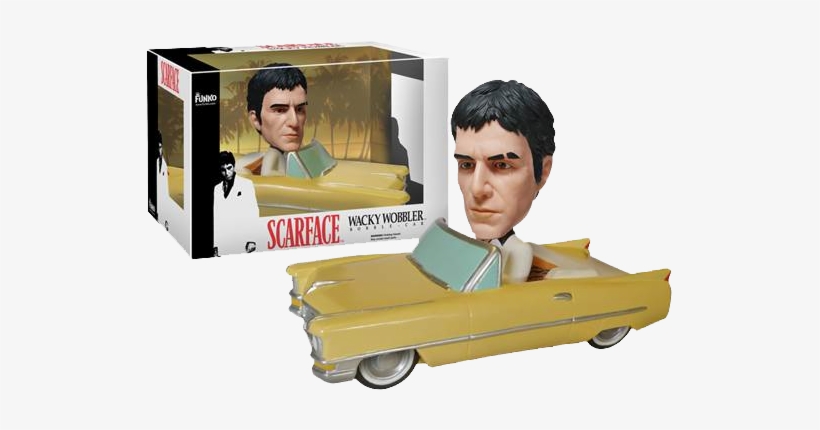 Wacky Wobbler Scarface Car - Funko Scarface Bobble Car, transparent png #531745
