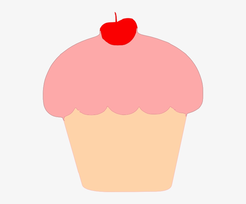Cupcakes Clipart Cupcake Frosting - Cupcake Clipart Pink Frosting, transparent png #531848