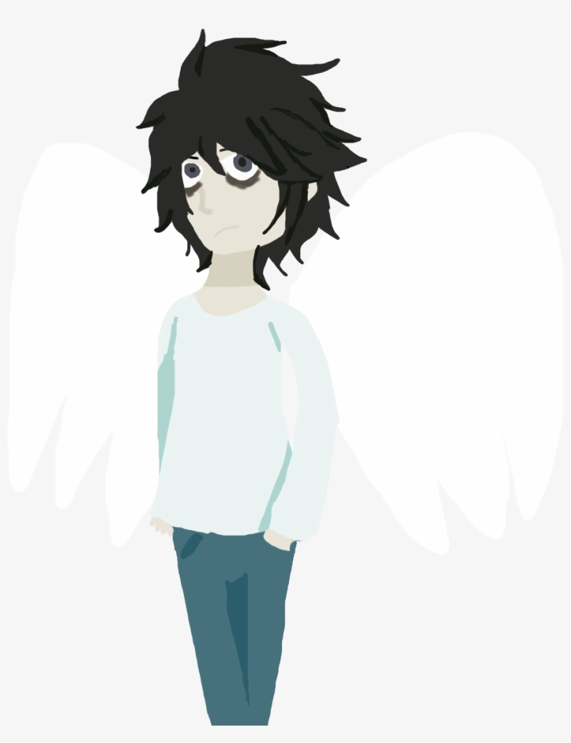 “i Got Back Into Death Note - Cartoon, transparent png #531917
