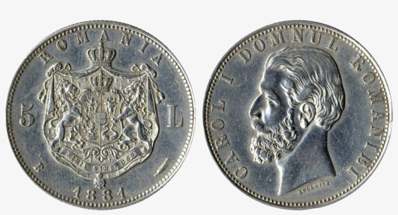 Rumanía 5 Lei - Timarchus Coins, transparent png #532371
