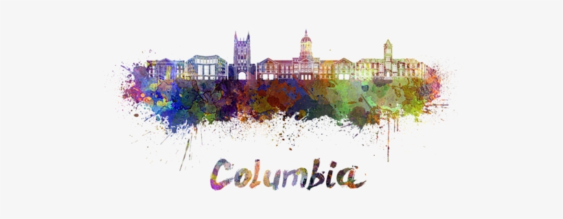 Bleed Area May Not Be Visible - Philadelphia Skyline Painting, transparent png #532417