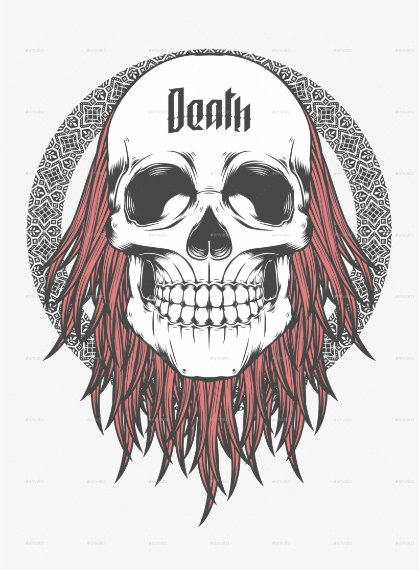 Skull Vector Abstract - Skull Illustration Png, transparent png #532605