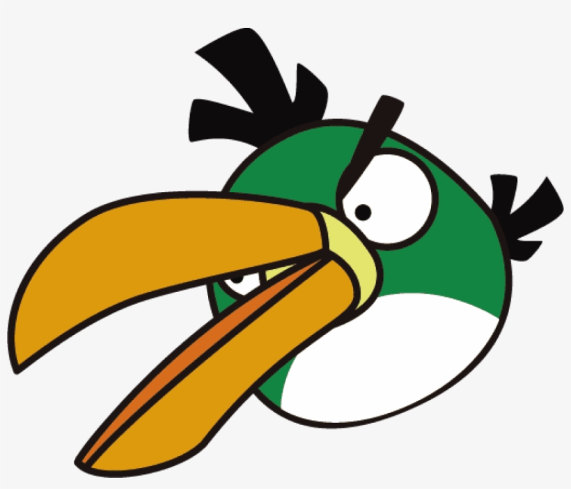 Evil Vector Bird - Angry Bird Vector, transparent png #532629