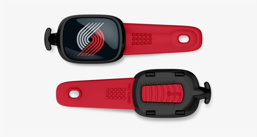 Portland Trail Blazers Stwrap - Portland Trail Blazers Sidelines Pillow, transparent png #532649